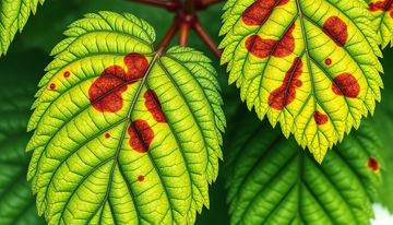 Identifying and Treating Rusty Patches on Blackberry Leaves