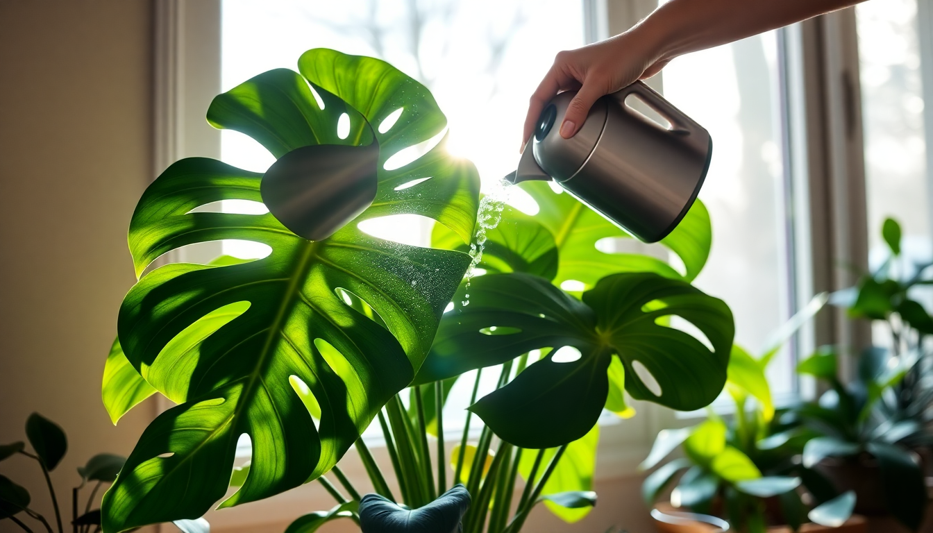 Caring for Monstera in Winter Indoors: Watering and Light Adjustments