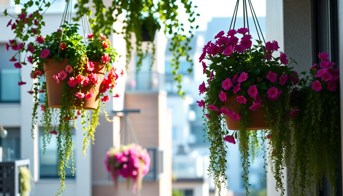 Affordable Hanging Baskets for Your Balcony – HSR Layout's Best at Idyl
