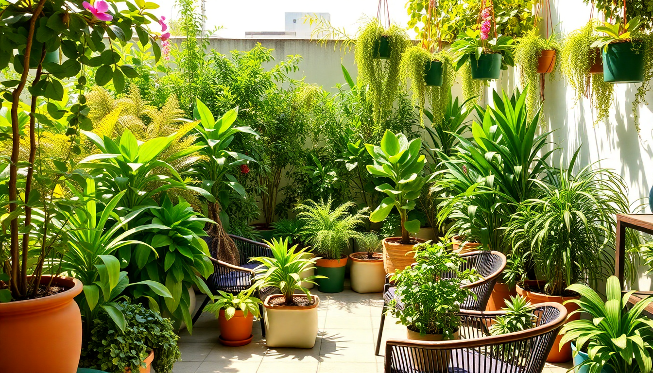 Cultivating a Lush Oasis: Choosing the Perfect Plants for Your Sarjapur Road Terrace Garden