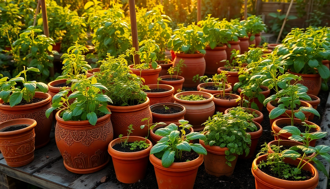 Sarjapur's Guide to Organic Gardening with Terracotta Pots – Idyl's Natural Take
