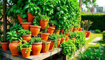 Elevate Your Garden with Layered Planting: A Guide to Creating Stunning Clay Pot Displays in HSR Layout
