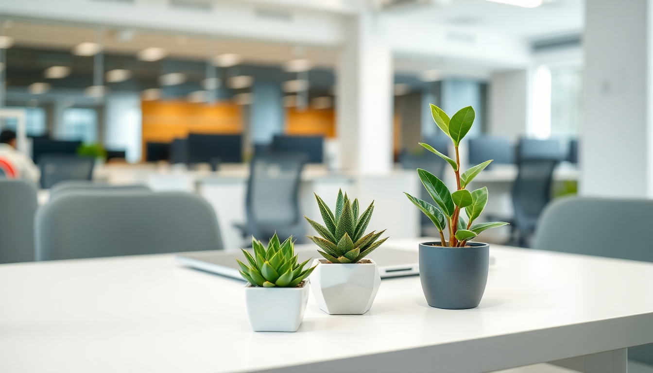Top Compact Desk Plants for HSR Layout Offices