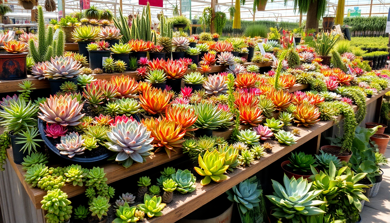 Where to Buy the Best Sun-Loving Succulents for Summer in Sarjapur Road? Idyl's Recommendations