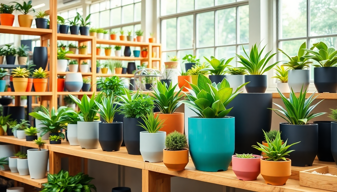Where to Buy High-Quality Plastic Pots for Indoor and Outdoor Plants in Sarjapur Road? Idyl's Guide