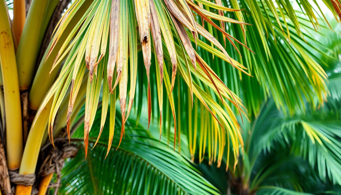 Why Are My Coconut Palms Getting Brown Leaf Tips?