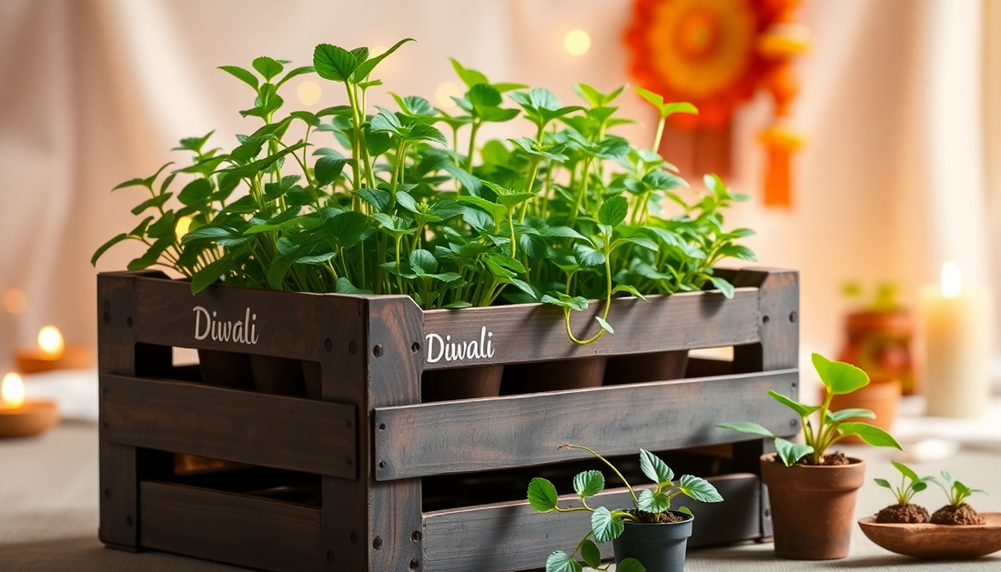 Bangalore's Best Diwali Gift for Nature Lovers: The Idyl Plant Crate
