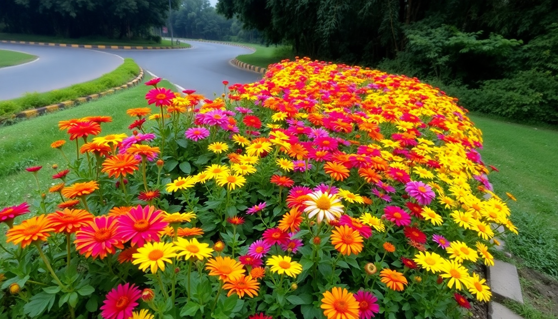 Unleash a Vibrant Burst of Color: The Best Annual Flowering Plants for Sarjapur Road with Idyl