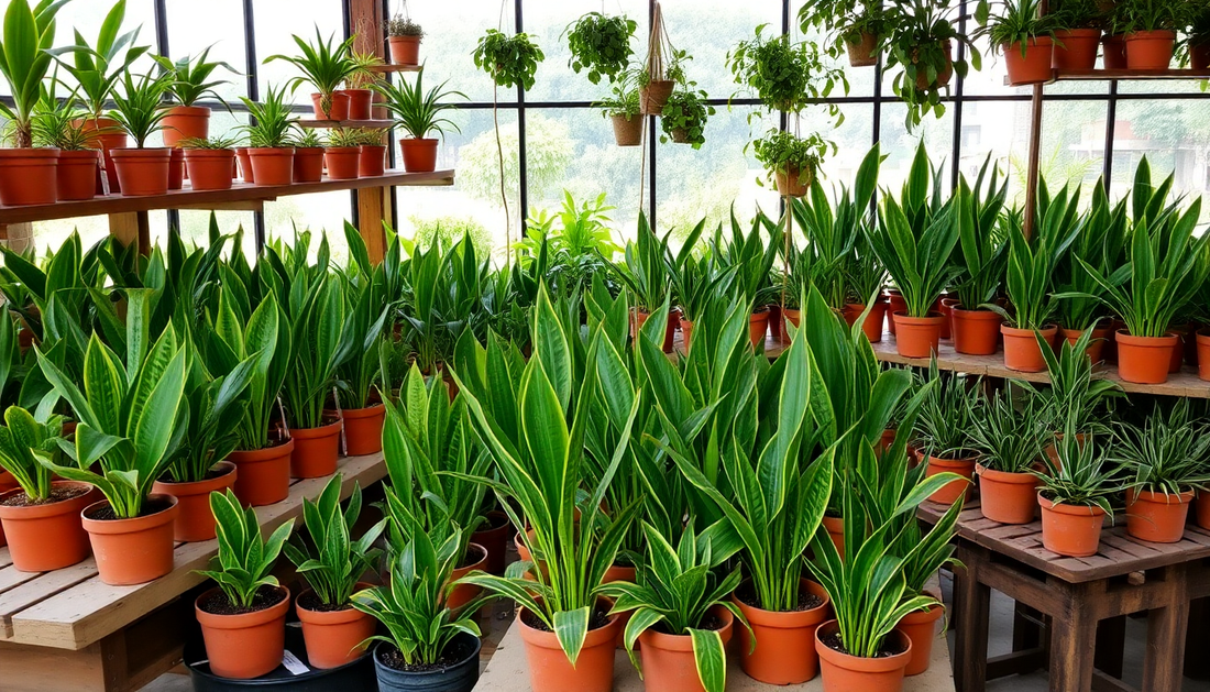 The Best Places to Buy Snake Plants Near Sarjapur