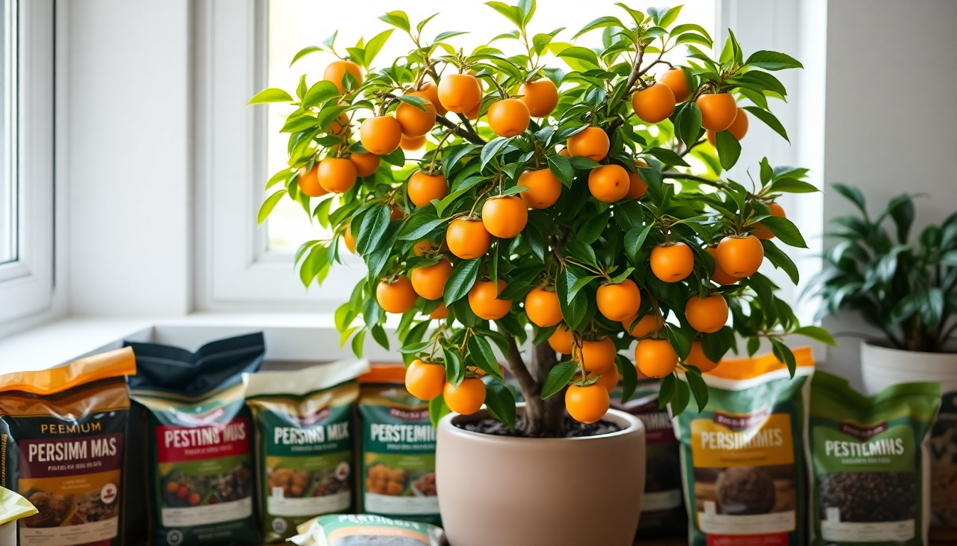 The Ultimate Guide to Choosing the Best Potting Mix for Your Indoor Persimmon Tree