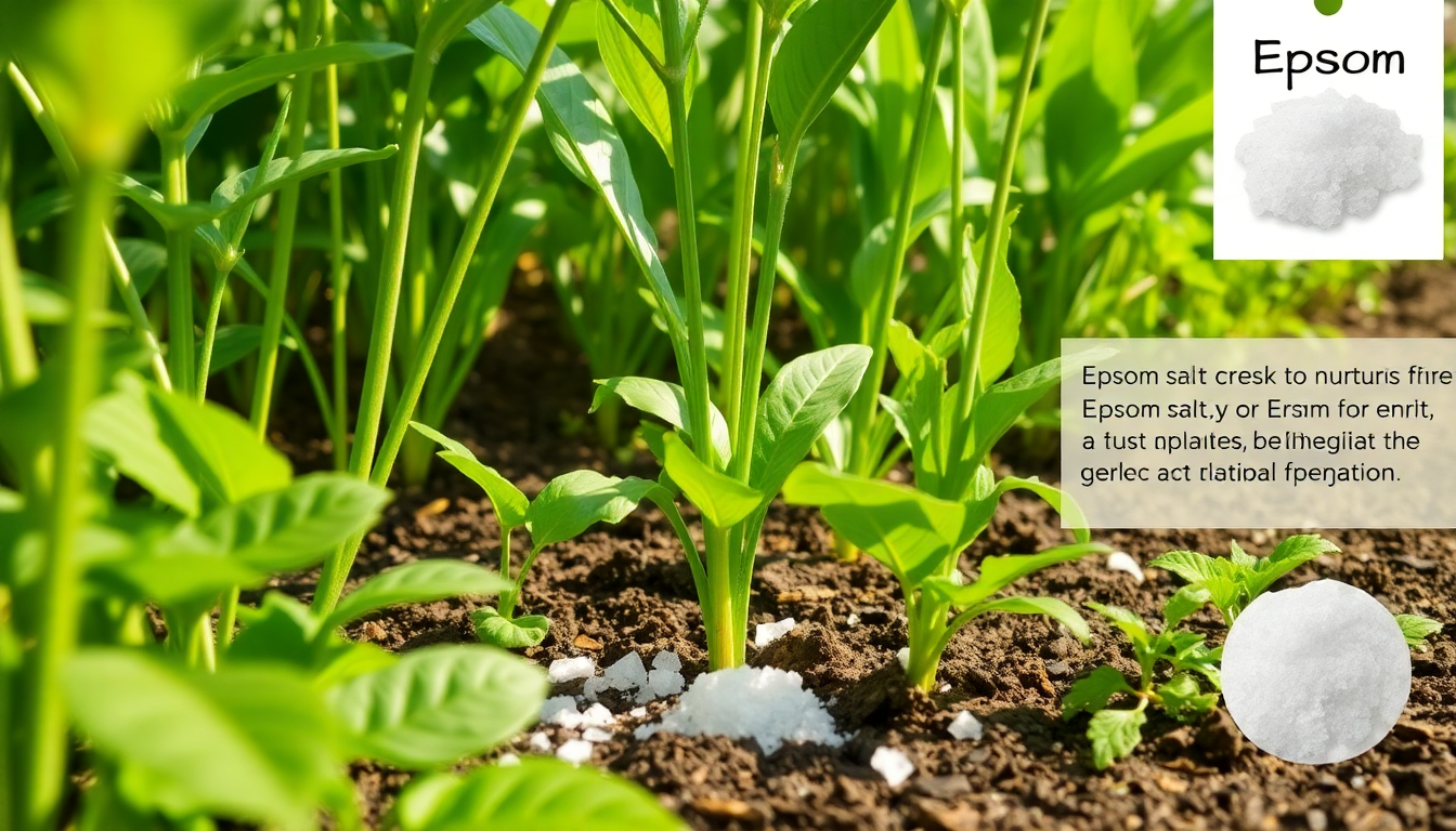 How to Improve Plant Growth with Epsom Salt in Sarjapur Road's Climate? Idyl's Guide