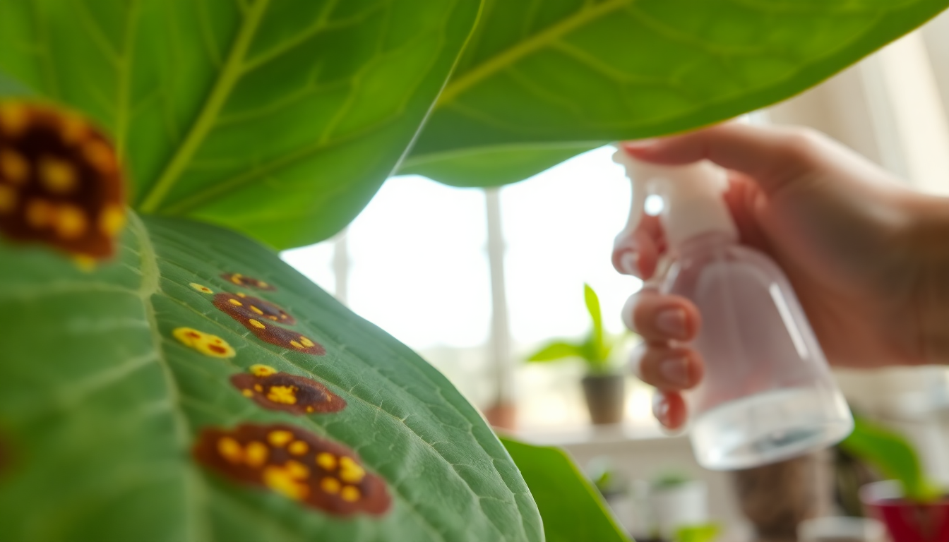 Tackling Rust Spots: A Guide to Reviving Your Indoor Plants
