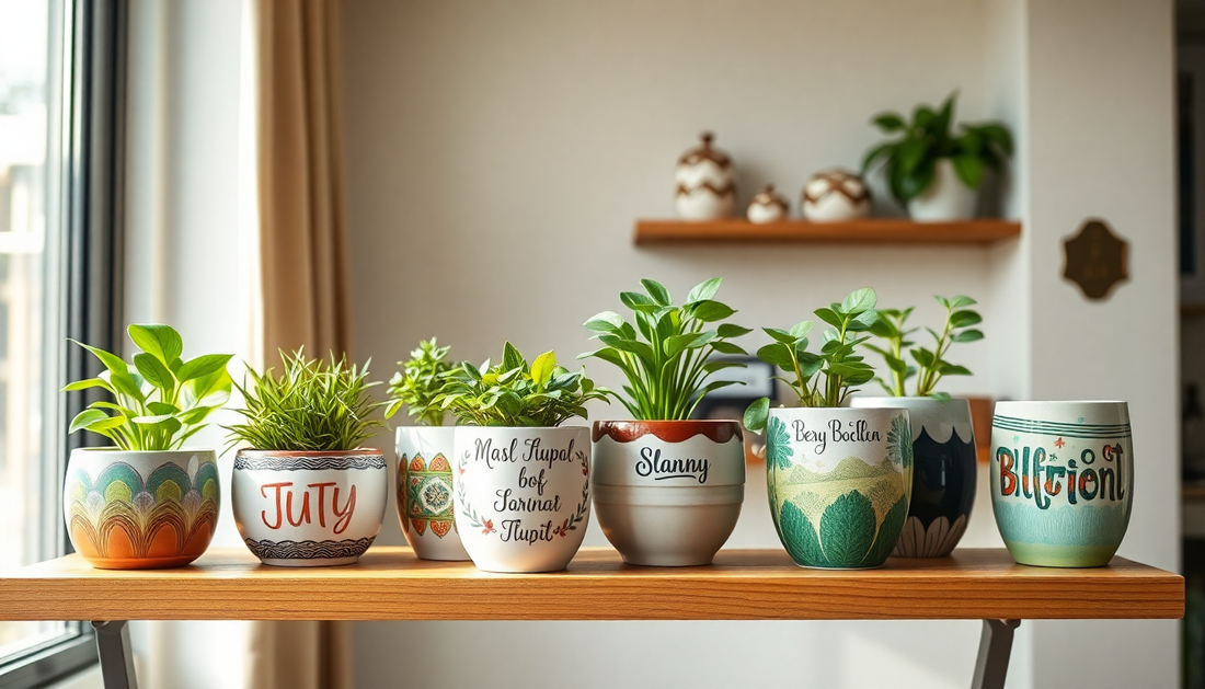 Elevate Your Bangalore Gifting with Customized Planters from Idyl