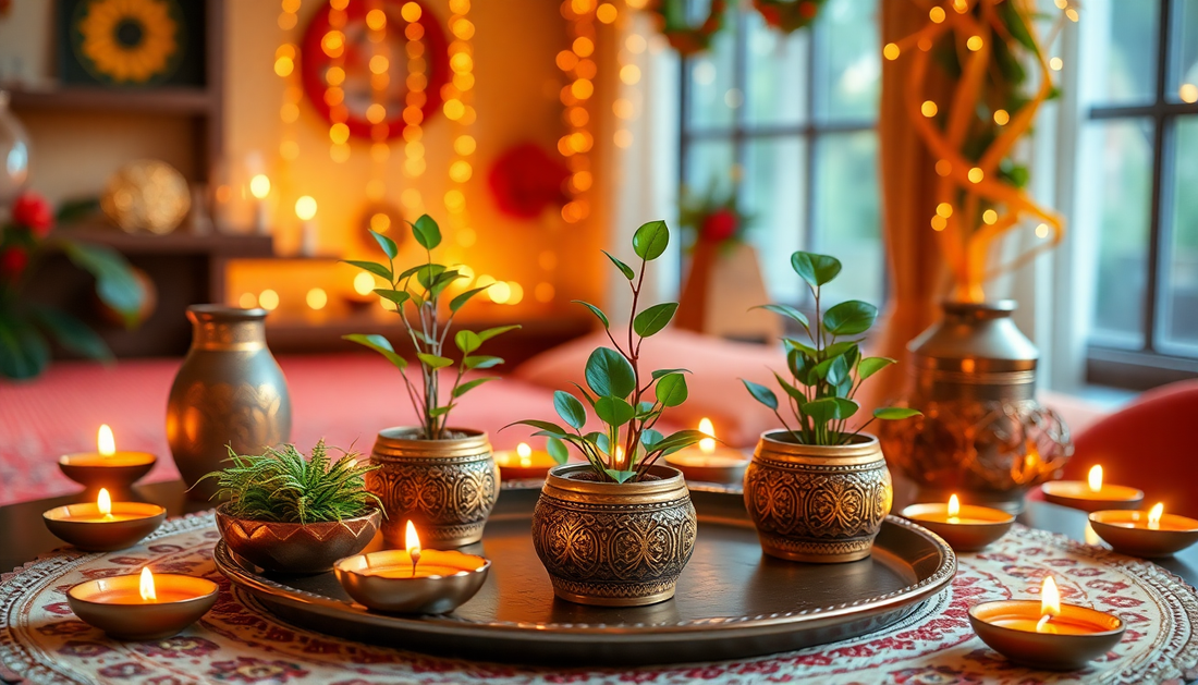 Return Gifts for Bangalore Diwali Parties? Try Idyl's Mini Plant Sets