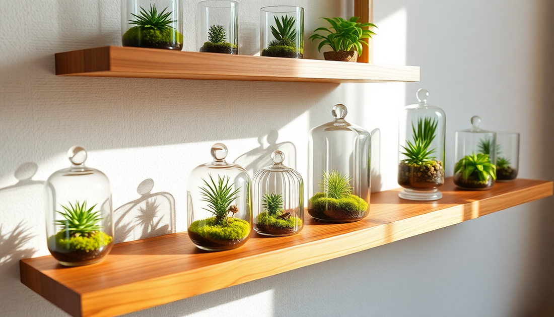 Elevate Your Home with a Themed Terrarium Shelf: A Guide from Idyl