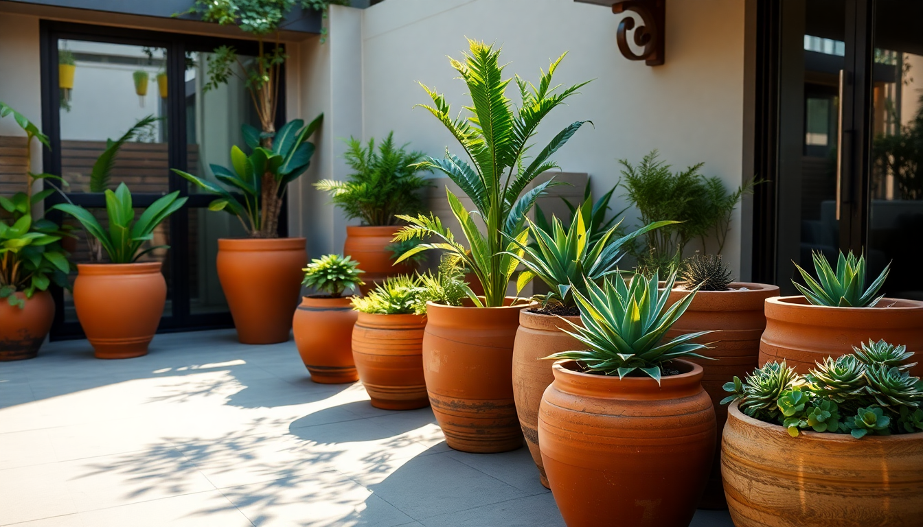 Elevate Your Patio Oasis: Styling with Terracotta Planters in HSR Layout
