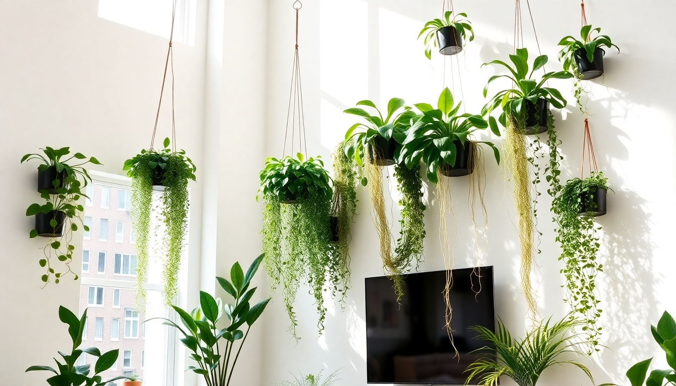 Elevate Your Compact Space with Hanging & Trailing Plants from Idyl