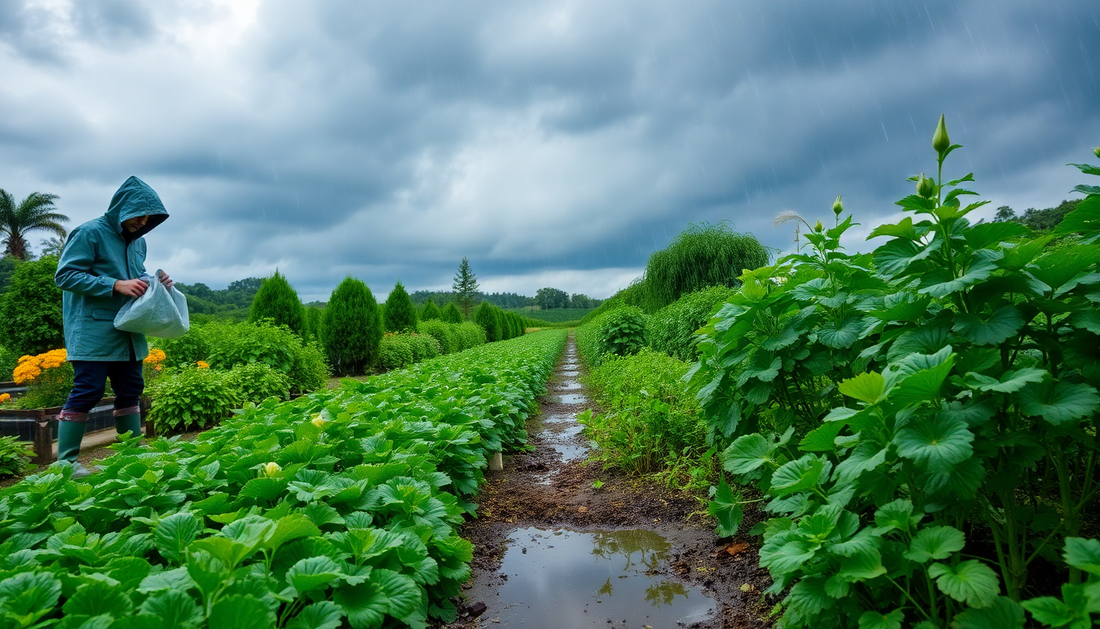 Protecting Your Vegetable Garden from Heavy Rain