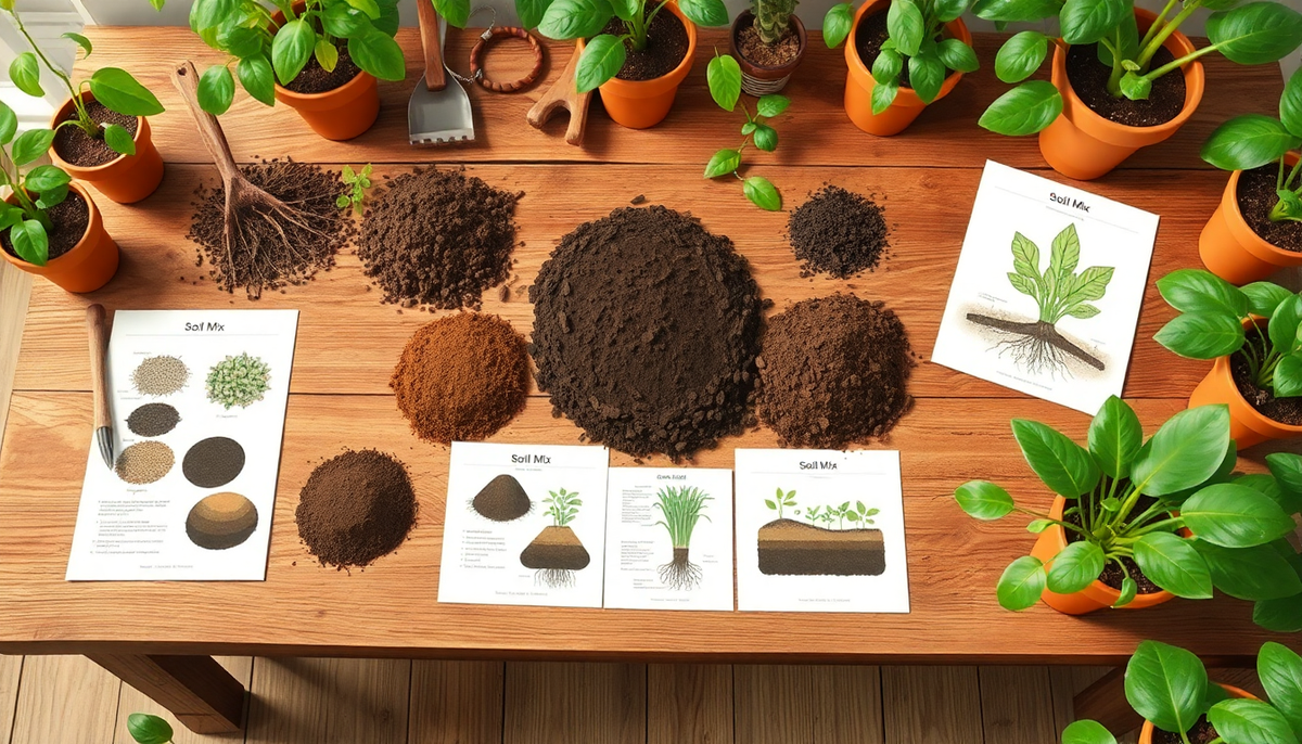 The Ultimate Guide to Soil Mixes for Sideways-Growing Indoor Plants – Idyl