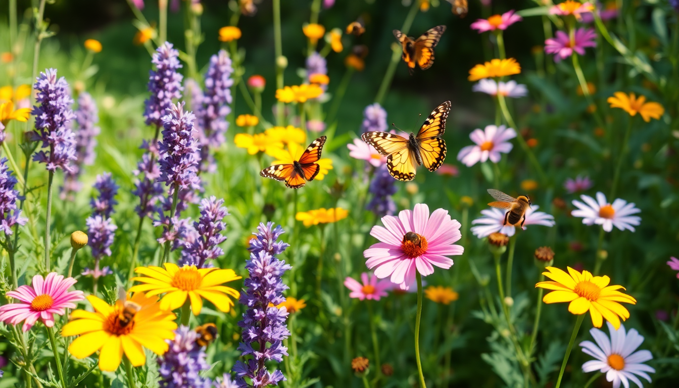 Creating a Butterfly and Bee Habitat in Sarjapur