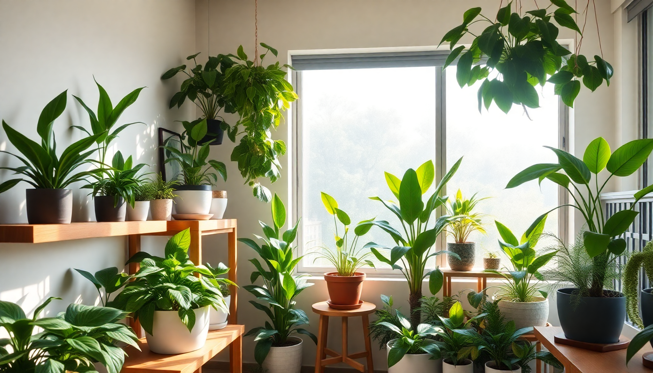 The Best Plants for Natural Air Purification in Sarjapur Homes