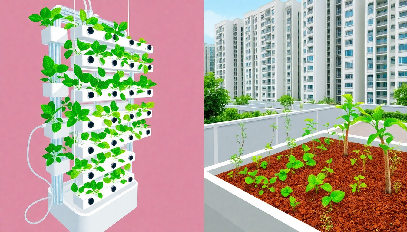 Hydroponic Gardening vs Soil Gardening: What Works in HSR Layout?