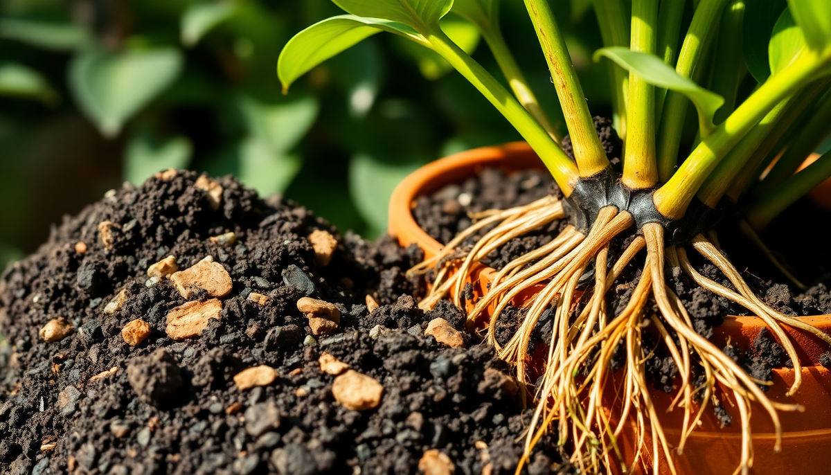 Best Soil Mix for Indoor Plants With Thick Root Systems