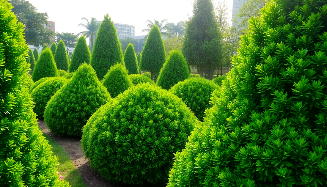 Elevate Your Sarjapur Road Landscape with Idyl's Evergreen Shrub Selection