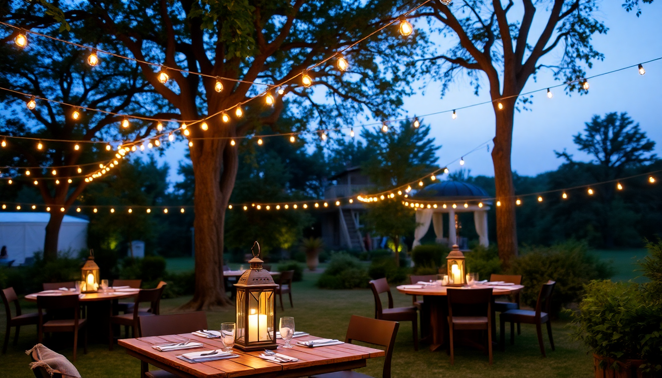 Elevate Your Garden Gatherings: Mastering Outdoor Lighting for Night Events