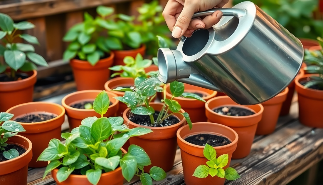 Watering Plants in Clay Pots: Avoiding the Pitfalls of Overwatering
