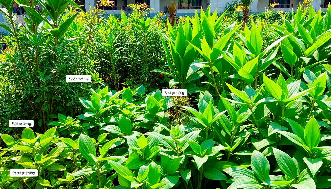 How to Choose the Best Fast-Growing Plants for Landscaping in Sarjapur Road? Idyl's Expert Guide