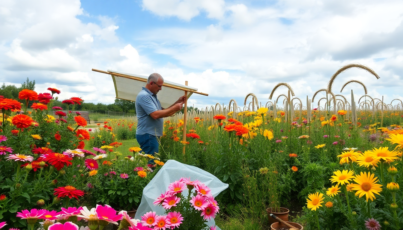 Protecting Your Flowers from Strong Winds: Strategies for a Thriving Garden