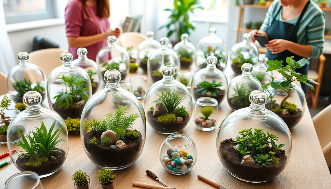Terrarium Workshop Kits: What's Included and What to Bring