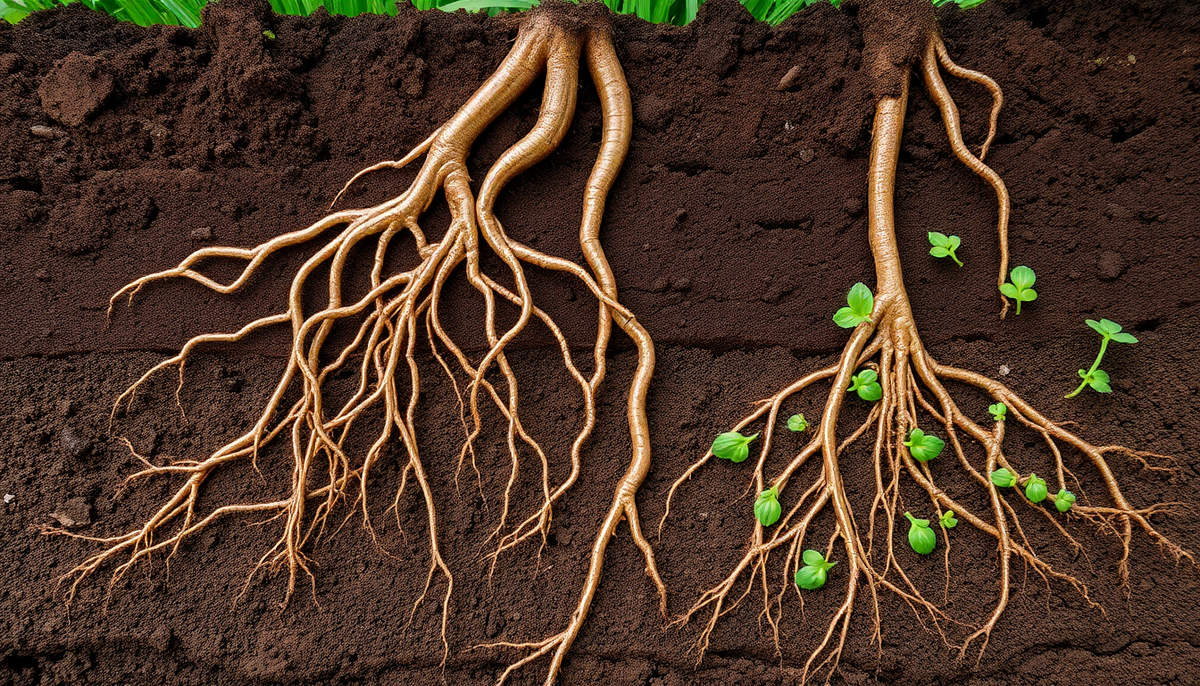 Growing Hardy Roots The Importance of Healthy Soil for Robust Root Development – Idyl