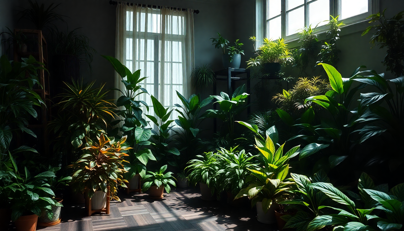 Brighten Up Your Shady Spaces: 10 Vibrant Indoor Plants That Thrive in Low Light