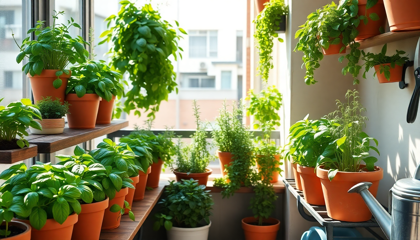 Cultivate Your Own Culinary Oasis: A Guide to Creating a Thriving Balcony Herb Garden with Idyl