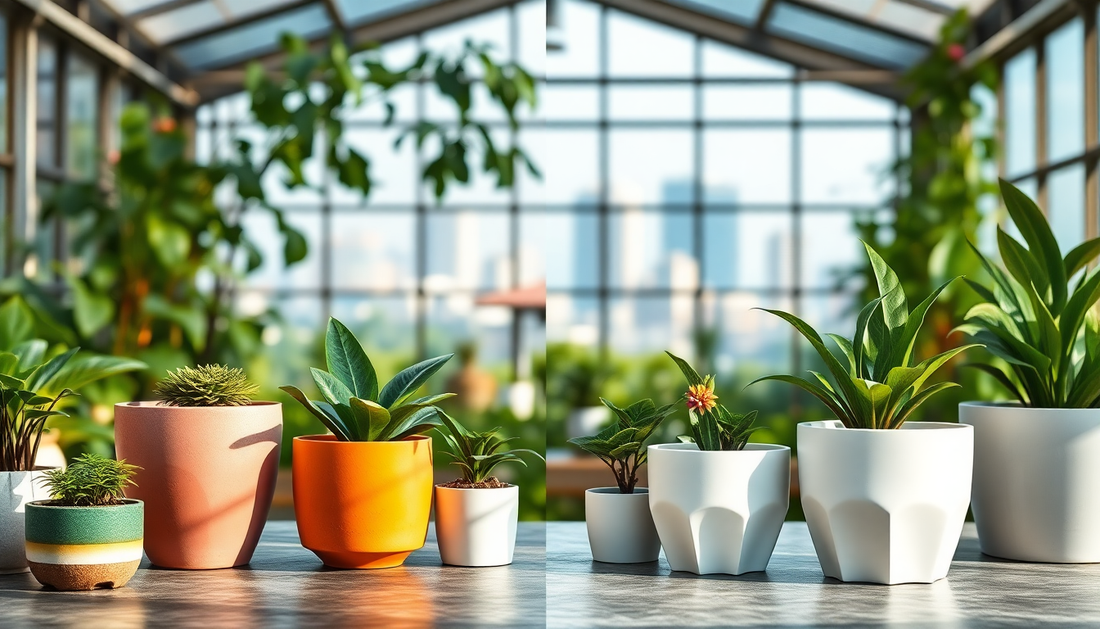 Ceramic vs. Plastic Pots: Which Idyl Plant is Best for Bulk Gifting in Bangalore?