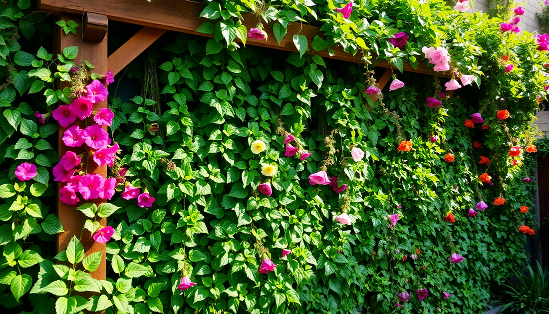 Elevate Your Outdoor Space: 10 Fast-Growing Climbing Plants for Walls & Trellises in HSR Layout