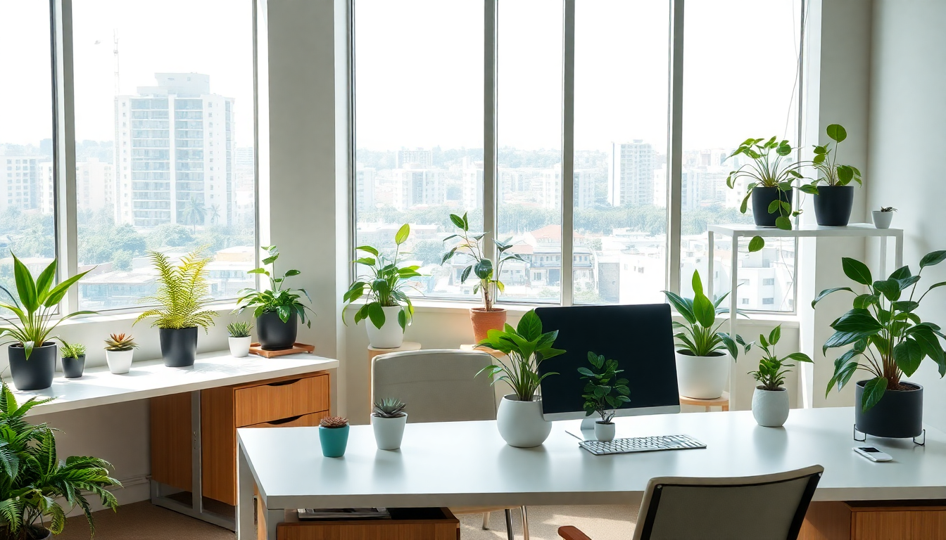 Boost Your Productivity with the Best Office Plants in HSR Layout
