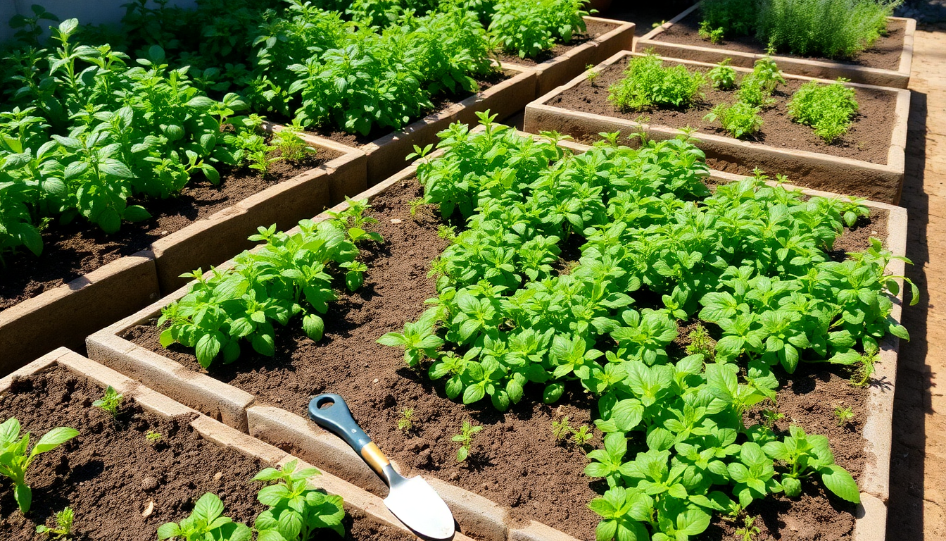 Keeping Weeds at Bay: Maintaining a Thriving Herb Garden