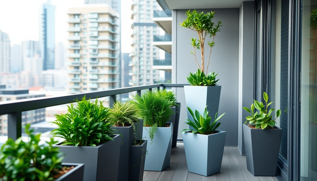 Discover Idyl's Space-Efficient Balcony Planters in Sarjapur Road
