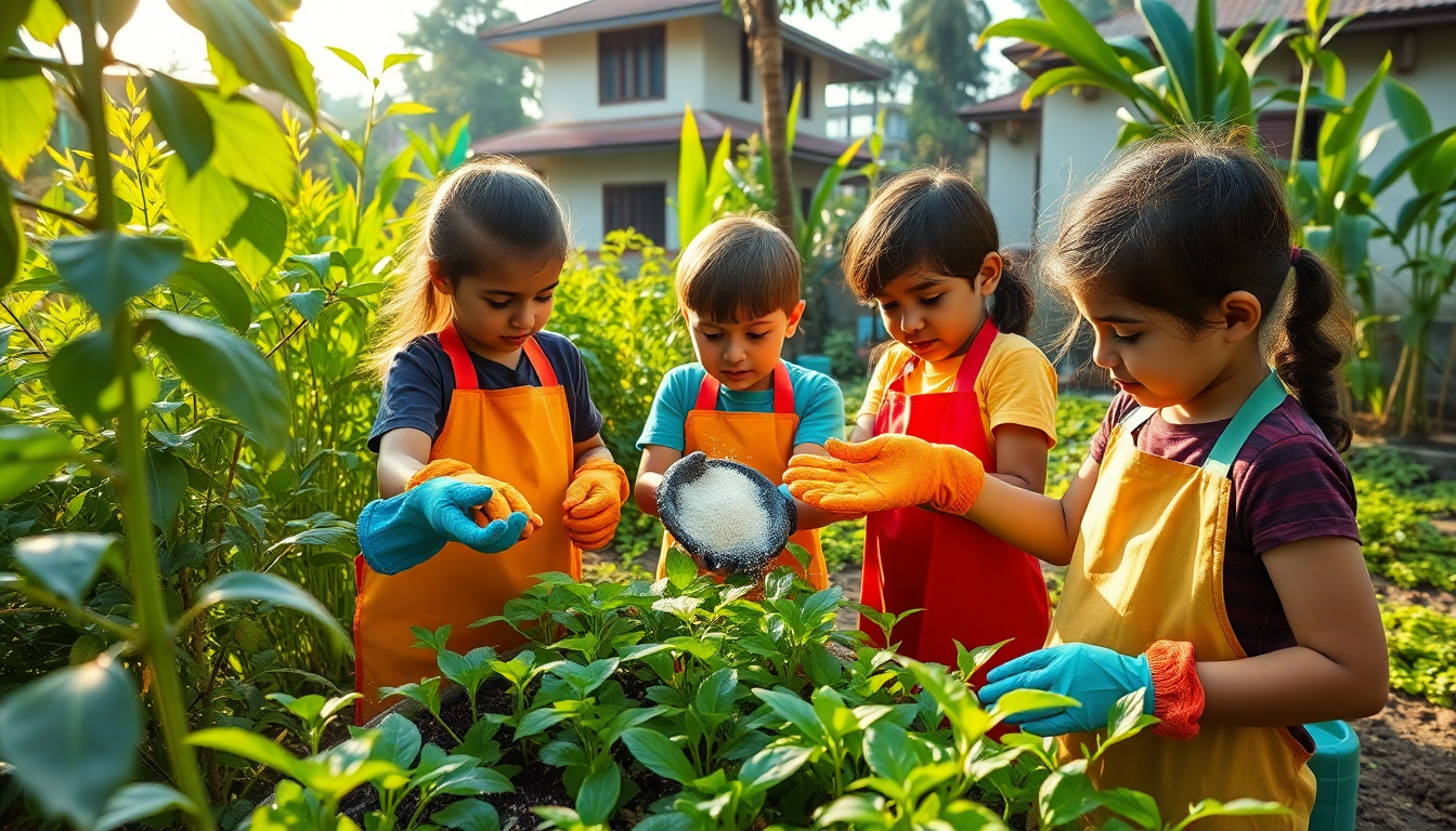 Gardening for Kids in Bangalore: Use Bone Meal Safely