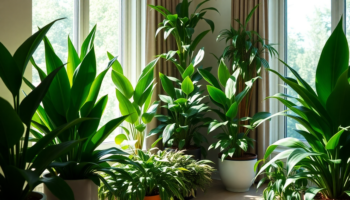 Breathe Easy: The Best Air-Purifying Plants for Homes in Sarjapur Road with Idyl