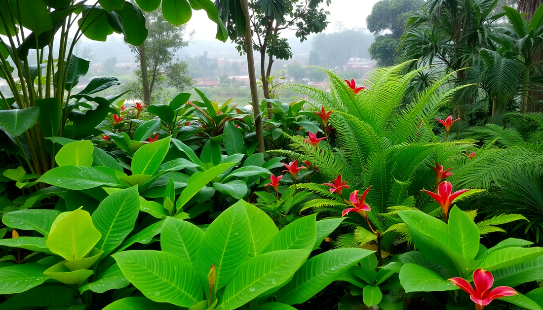 Thrive in the Monsoon: The Best Rainwater-Absorbing Plants for Your Sarjapur Road Garden with Idyl