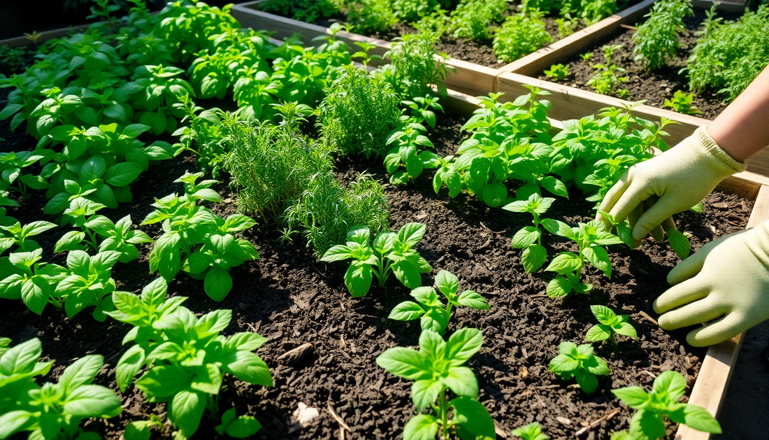 Keeping Weeds at Bay: Maintaining a Thriving Herb Garden
