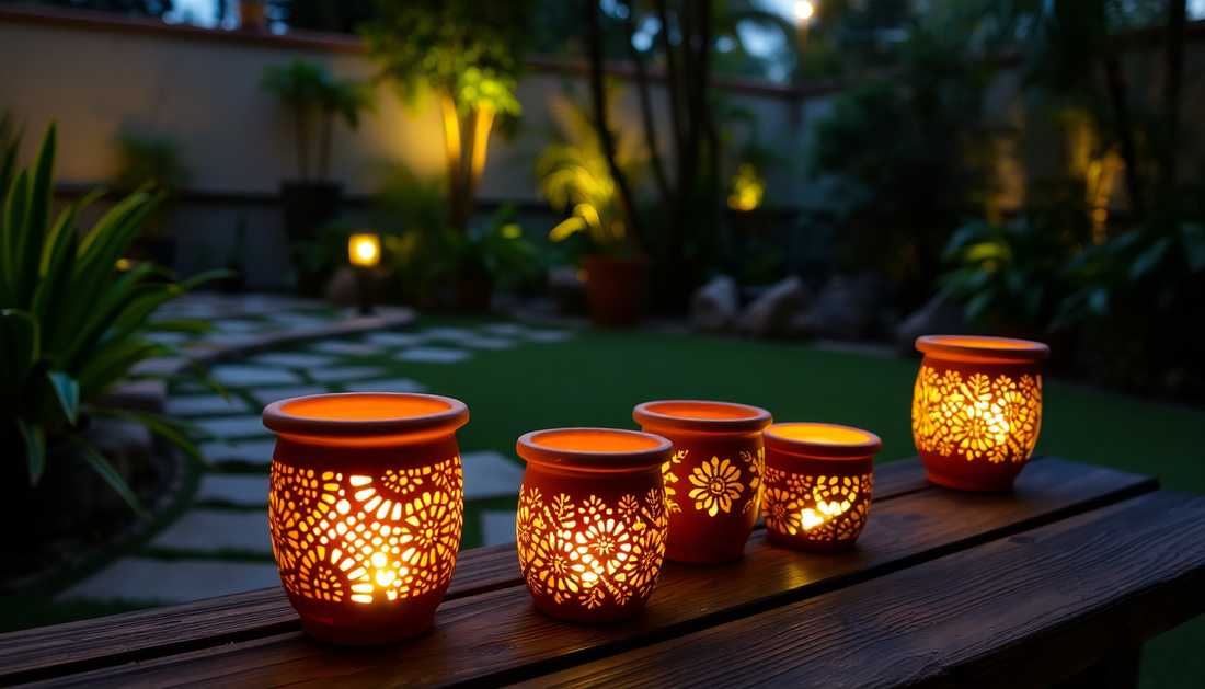 Illuminate Your HSR Layout Evenings with DIY Terracotta Pot Luminaries