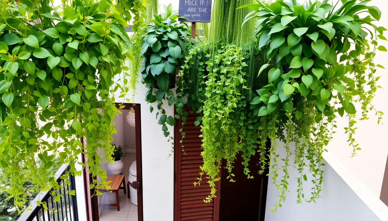 Elevate Your Sarjapur Road Balcony with Idyl's Top Hanging Plants
