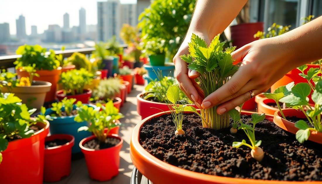 Grow Your Own Root Vegetables in Containers: A Guide to Bountiful Balcony Gardening