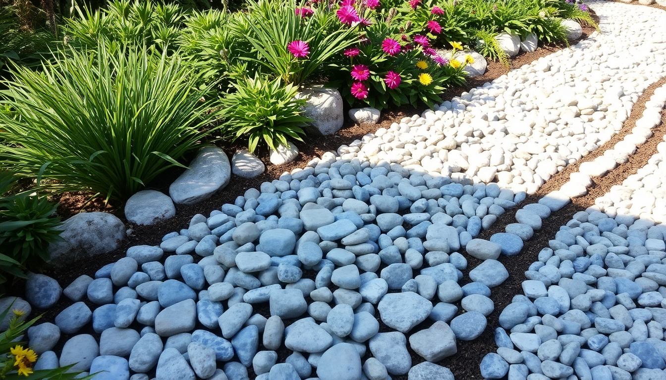 Elevate Your Garden's Charm with Decorative Pebbles and Stones