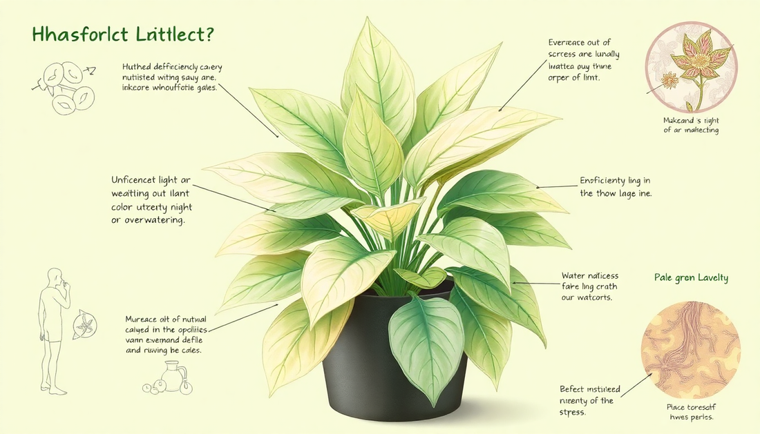 Why Do My Houseplants Have Pale Green Leaves?